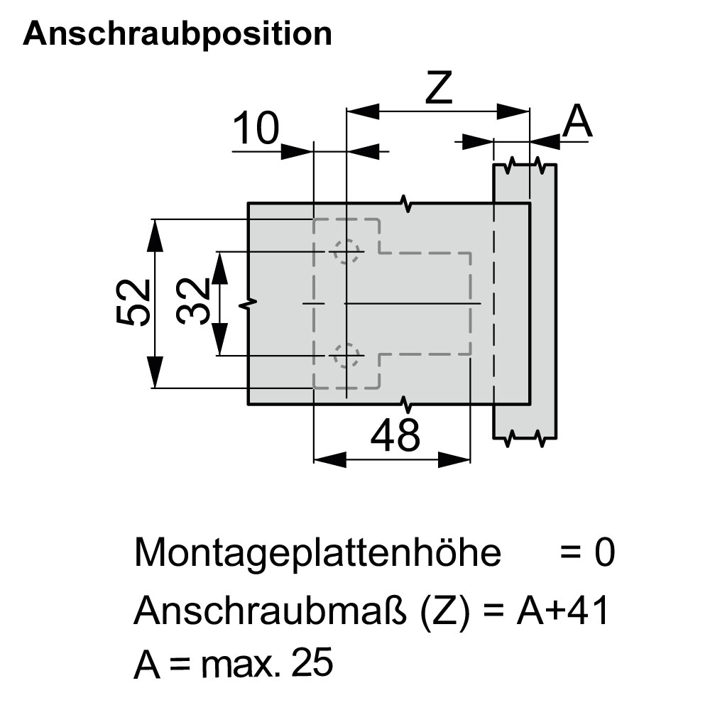 TIOMOS M0 125 Scharnier ab 6 mm Türstärke LignoShop