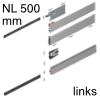 801P500E.L3 Revego uno Pocketschienen Set mit TIP-ON Pocketschiene (1) links - NL 500 mm