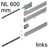 801P600E.L3 Revego uno Pocketschienen Set mit TIP-ON Pocketschiene (1) links - NL 600 mm