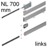 801P700E.L3 Revego uno Pocketschienen Set mit TIP-ON Pocketschiene (1) links - NL 700 mm