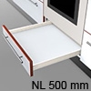 METABOX Teilauszug N, H 54 mm, NL 270-550 mm 320N5000C Teilauszug, NL 500 mm