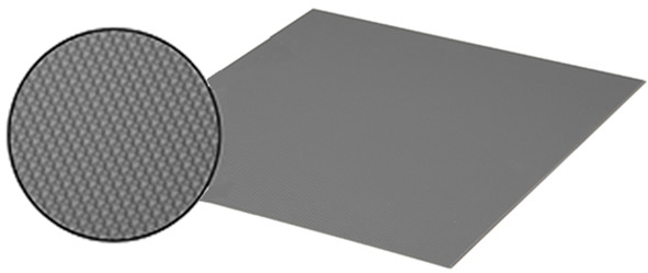 Antirutschmatte für COX BOX Abfallsysteme Schrankbreite 800 - 1200 mm