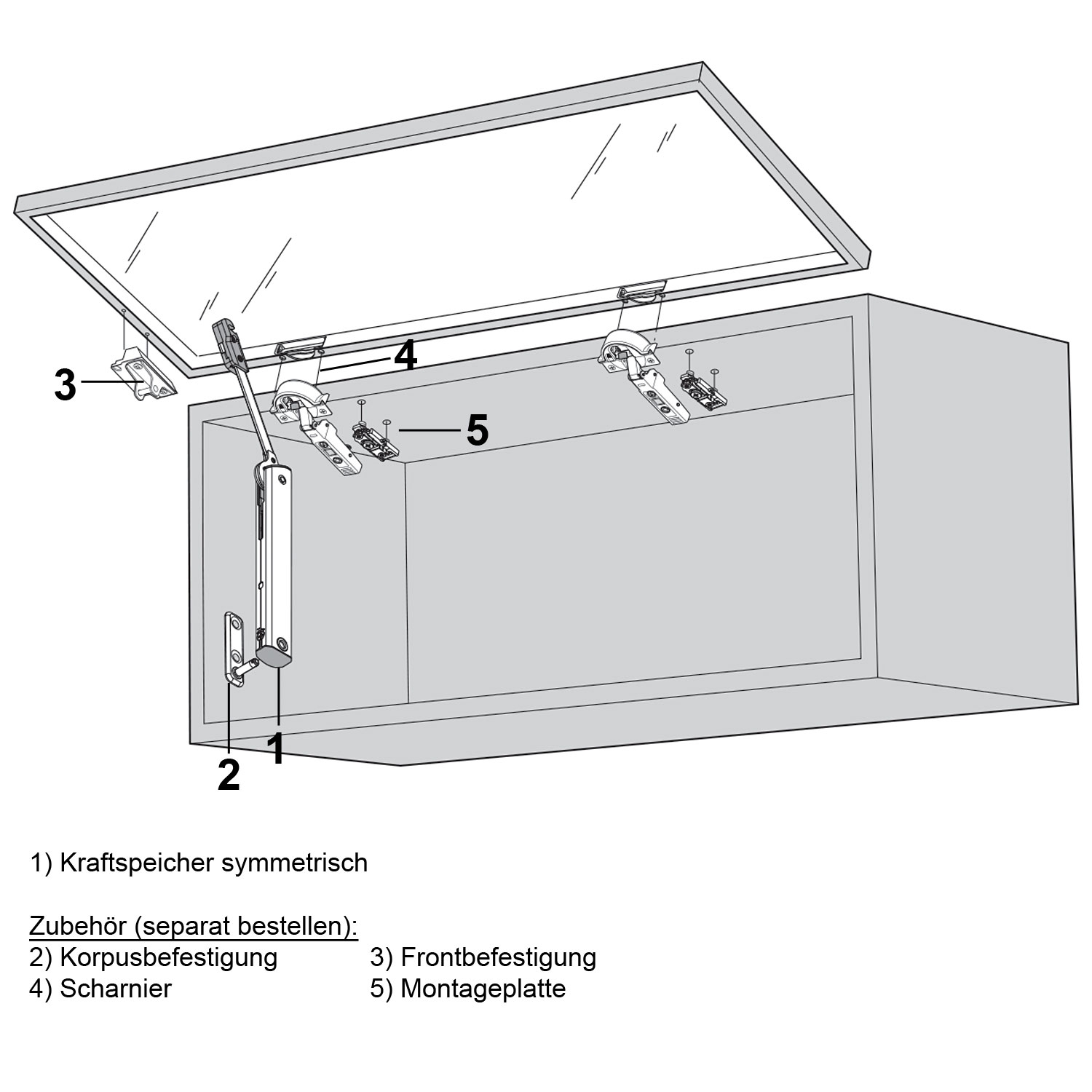 Aventos hk xs схема установки